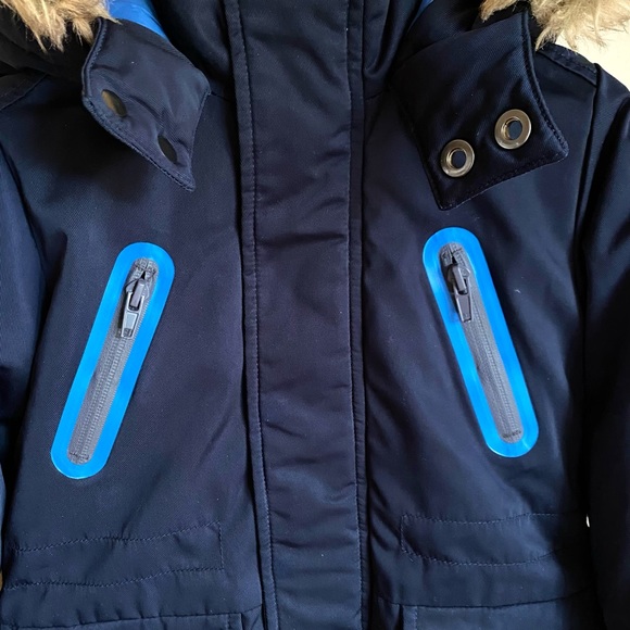 Catimini 3T Toddler Winter Parka with Removable Faux-Fur Trim - Picture 8 of 10